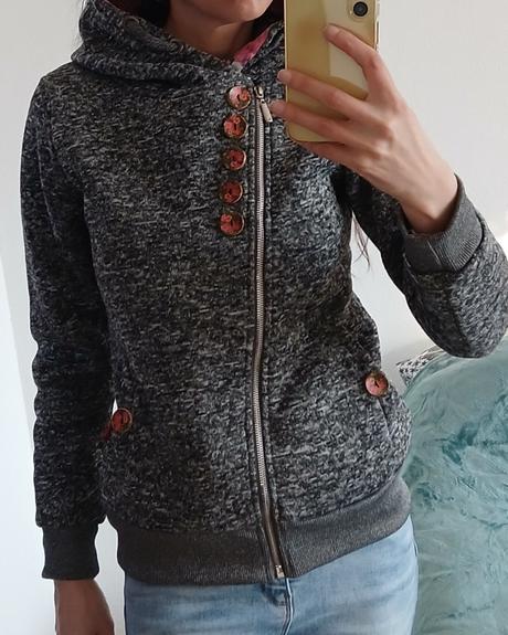 Mikina na zips, m
