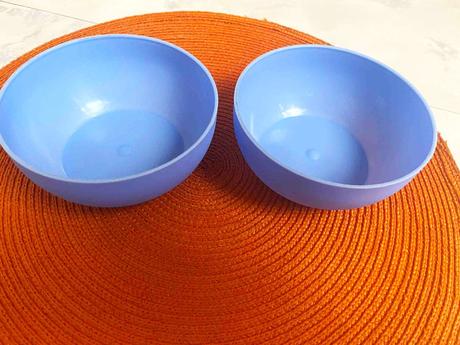 Plastové misky / 2 ks,