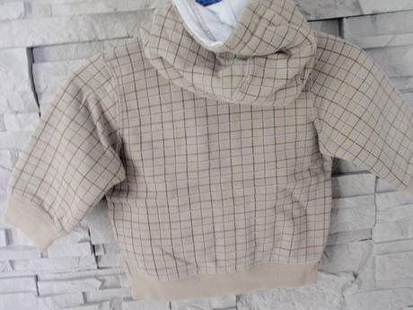 Kocková mikinka, h&m,62