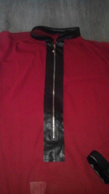 Bordová blúzka., m