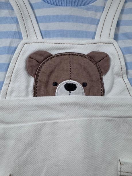 Mayoral baby set body s medvedíkom + klobúčik, mayoral,56