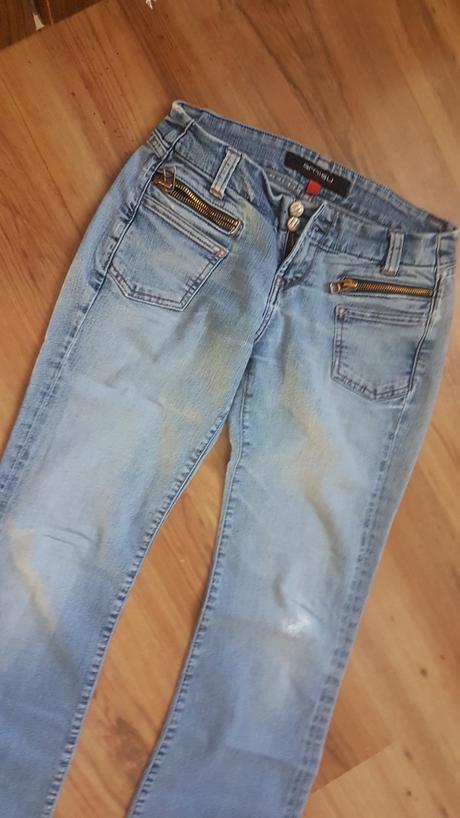 Prešívané rifle pre teenegerku, amisu,36