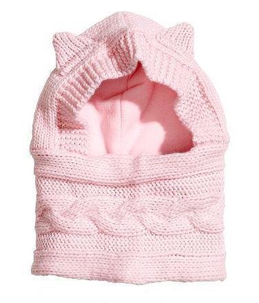 Zimná čiapka - kukla, h&m,128