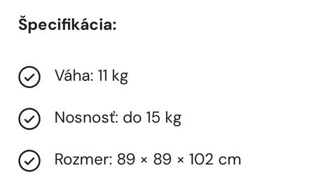 Cestovná ohrádka značky chicco, šírka (cm): 90,dĺžka (cm): 100