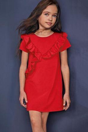 Volánikové šaty next, next,134 / 146 / 152