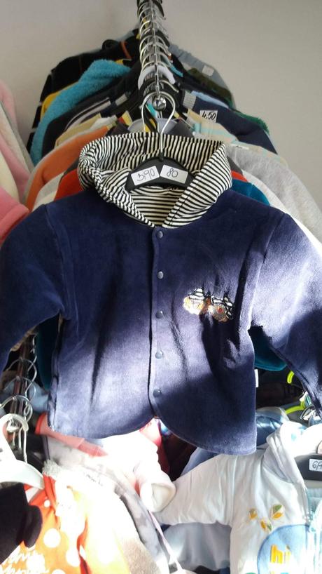 Hrubšia mikina veľ. 80, 80