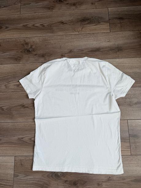 Biele tričko tommy hilfiger, tommy hilfiger,l