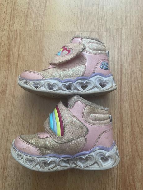 Blikajúce zimné topánky skechers, skechers,23