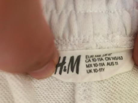 Kraťasy, h&m,146