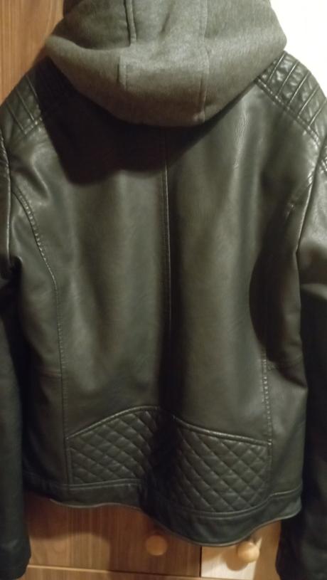 Pánska koženkova bunda, clockhouse,xs