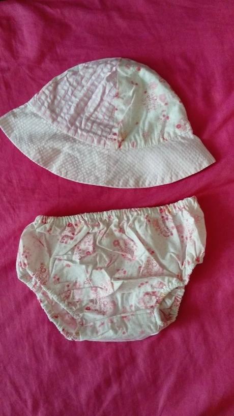 Letné šaty s klobúčikom a nohavičkami, tu,74