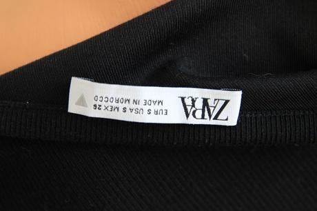 Body top zara na jedno rameno, s, zara,s