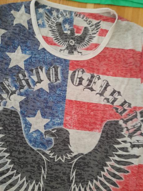 Nové značkové tričká veľkosť l, cena 4e/ks, l