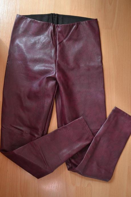 Tezenis oteplené kož bordo legíny xs/s, tezenis,xs