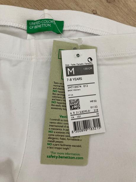 3/4 legínky, benetton,122