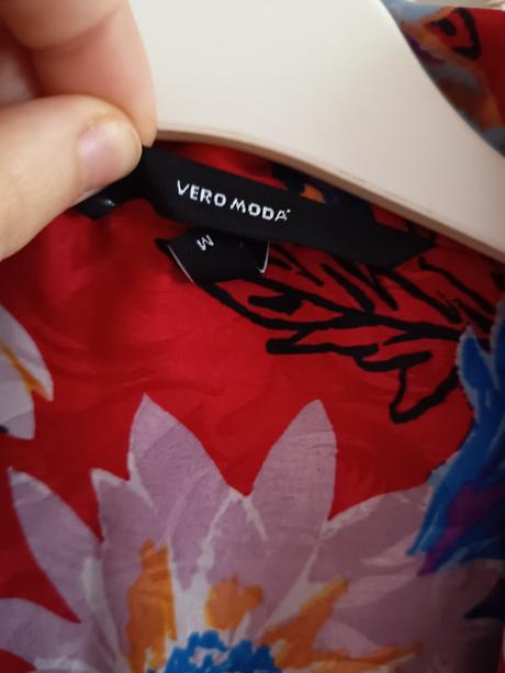 Dámska blúzka červená, vero moda,m