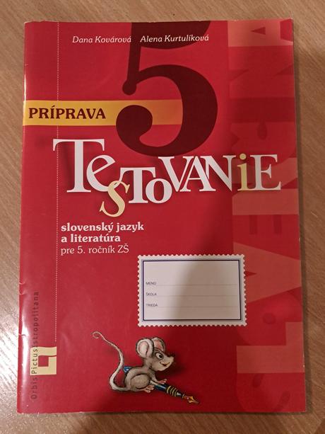 Príprava na testovanie 5 slovenský jazyk, 