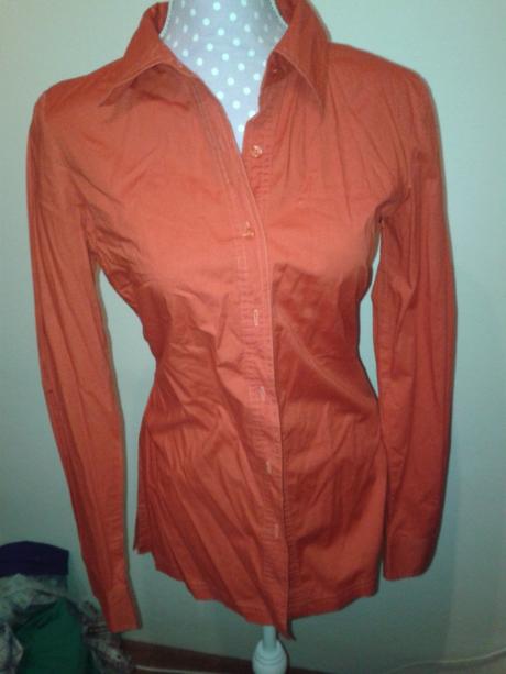 Oranžová košeľa lifeline veľ. 38, 38