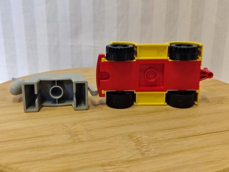 Zberateľský vintage lego duplo valník a koník 1985,