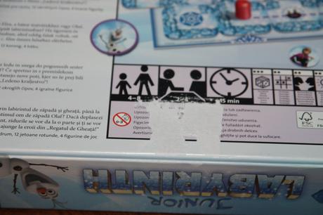 Hra frozen labyrint junior  - od 4 rokov, 