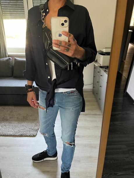 Košela gant tmavomodrá, gant,38