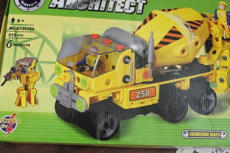 Stavebnica 6 modelov architect / 8+,