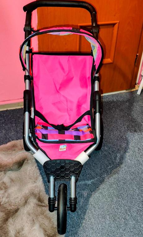 Trojkolesový športový kočík pre bábiku, 