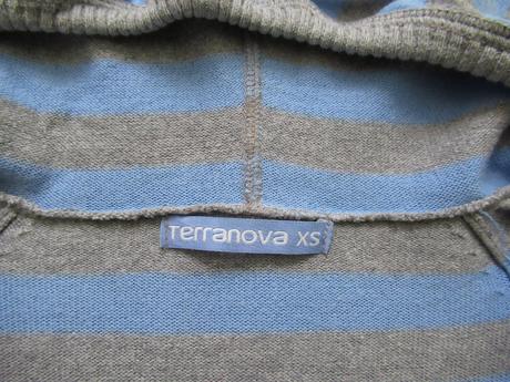 Pásikavý sveter, terranova,xs