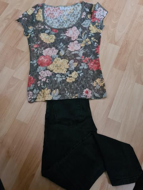 Čipkované tričko, only,s