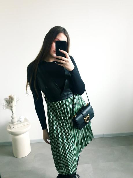 Orsay koženkové šaty 40, orsay,40 / l