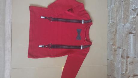 Tričko s motýlikom, c&a,92