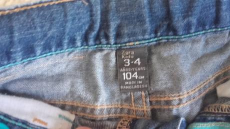 Riflove kratasy, zara,104