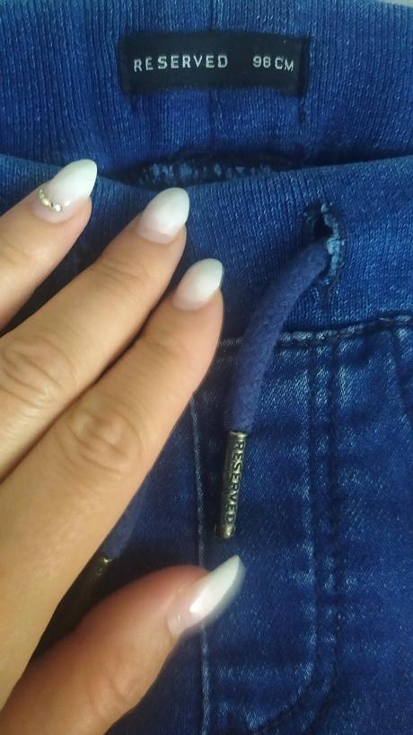 Elastické pohodlné rifle, reserved,98