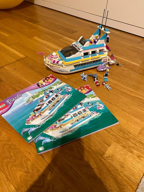Lego friends 41015 výletná loď za delfínmi,