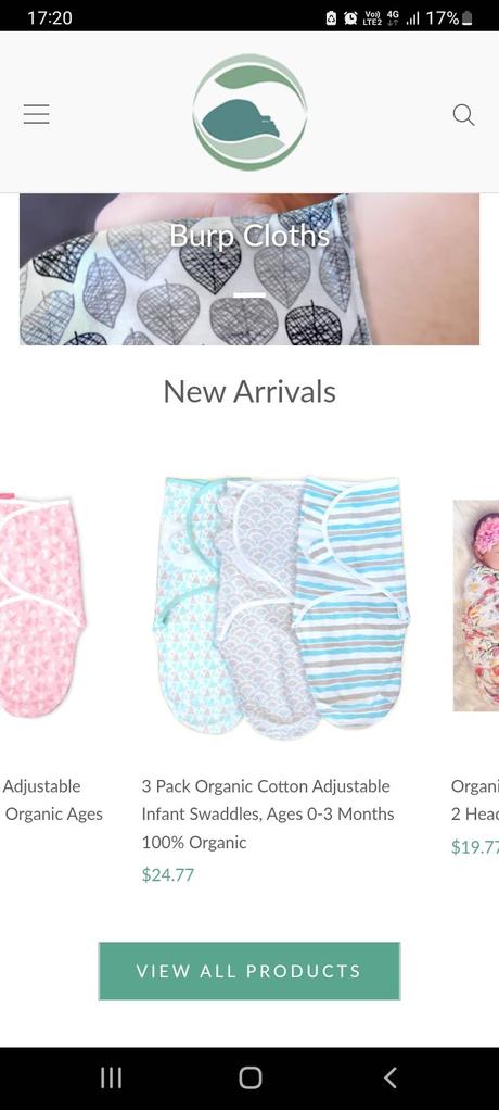 Zavinovacky  cambria baby 0-6m, 