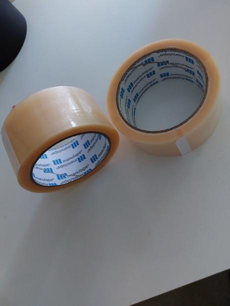 Priesvitná siroká lepiaca páska, 