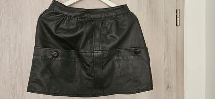 Koženková sukňa, m