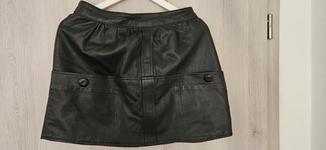 Koženková sukňa, m