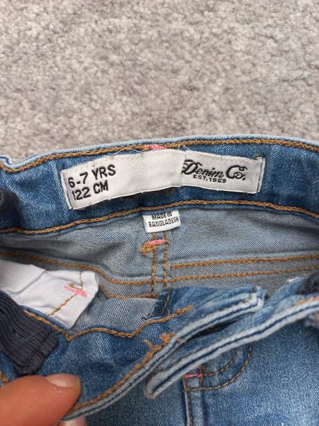 Riflove elasticke kratase, denim co, 122, denim co,122