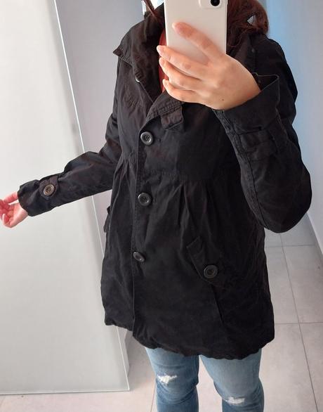 Only cierny kabat velkost s, only,s