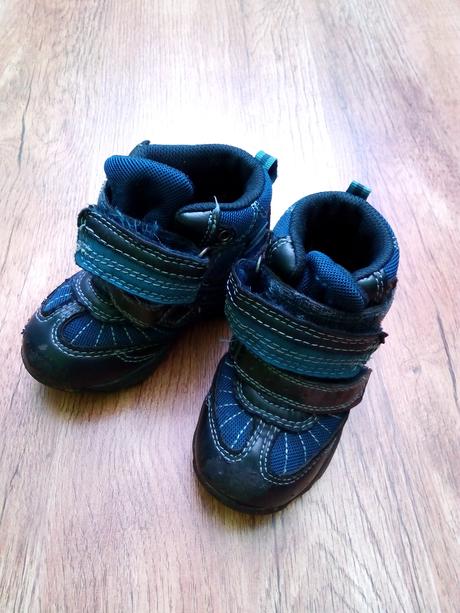 Zimné topánky - modré, 21