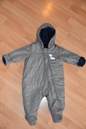 Sivý zimný overal, lupilu,62
