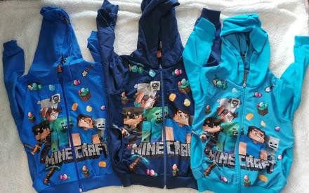 Mikiny minecraft, 128 / 140 / 152 / 164 / 176