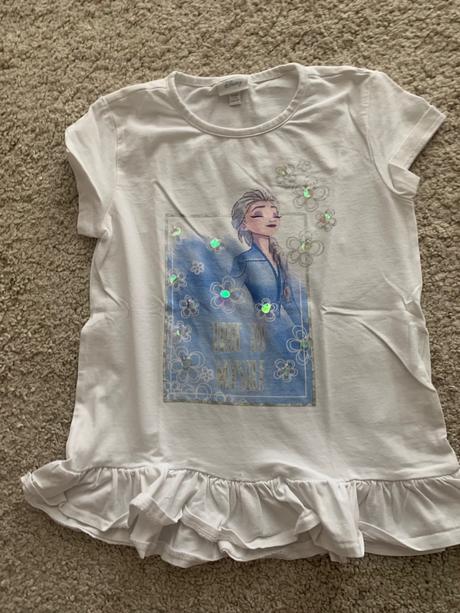 Tričko frozen, disney,128