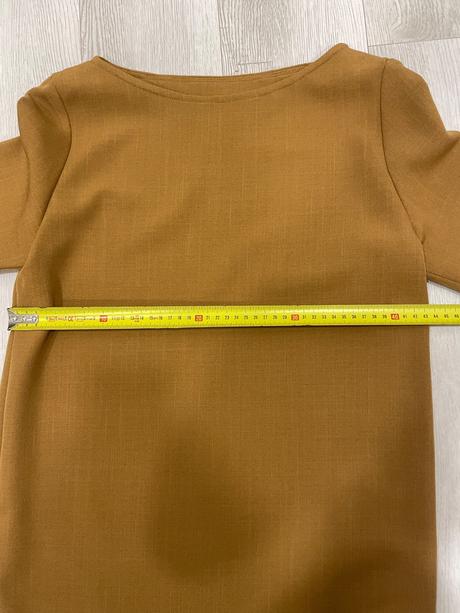 Rovné zimné šaty, s