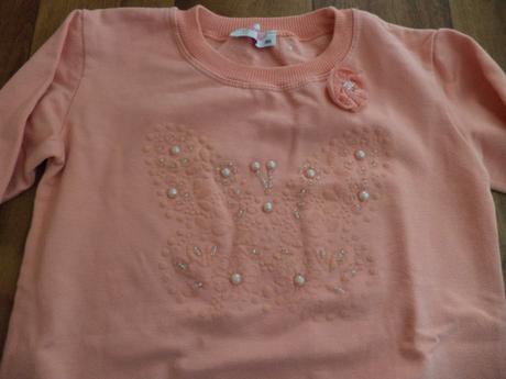 Dievčenska ružova mikina, 152