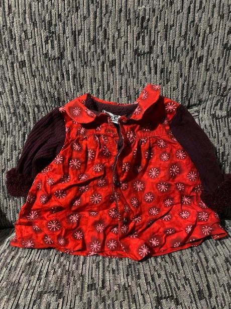 Šatky na 3 mesiace -zateplené, 62