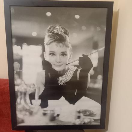 Obraz audrey hepburn,