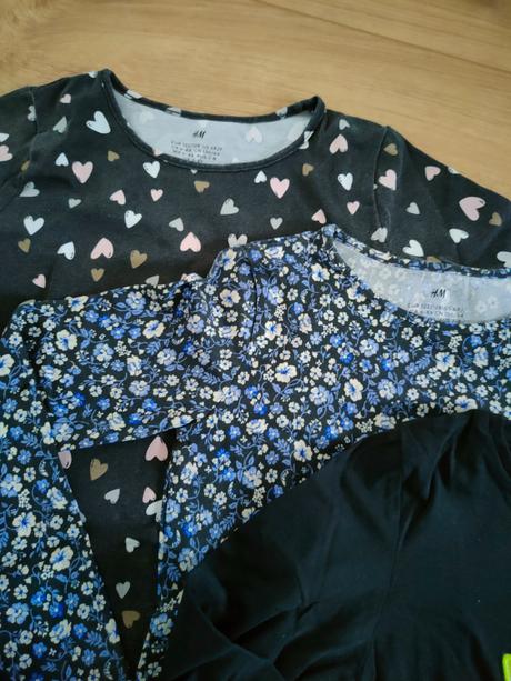 7x tričko h&m, veľ. 122/128, v krásnom stave, h&m,122