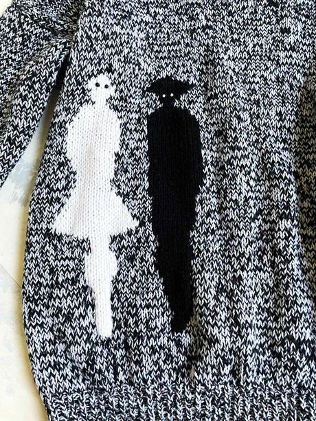 Melírovaný pulóvrik, l